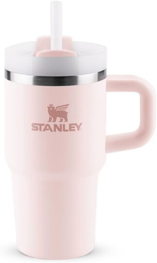 Copo Térmico Stanley Quencher 2.0 Rose Quartz 591ml com Alça