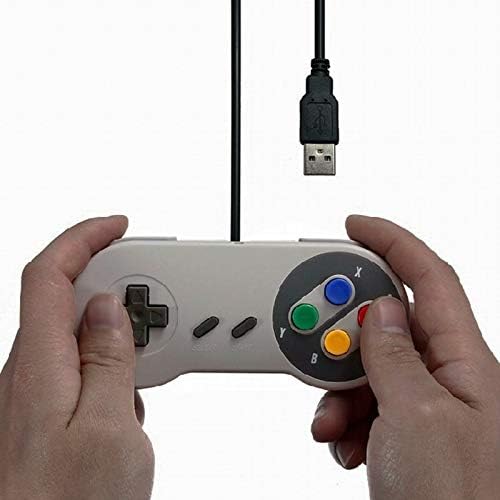 Controle Snes JSX USB Retrô para Jogos de PC e Raspberry 4 Controle Snes JSX USB Retrô para Jogos de PC e Raspberry - Imagem 4