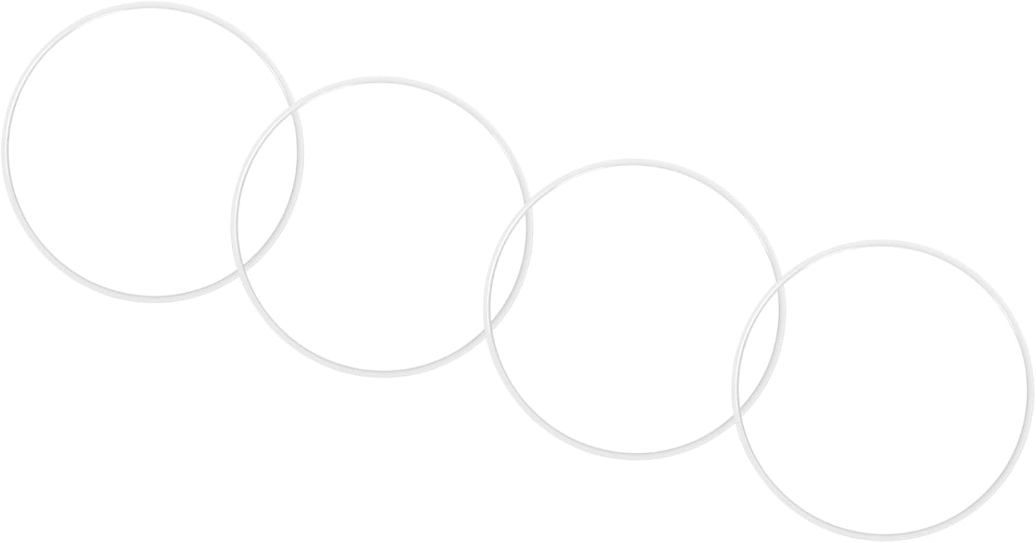 Protetor de Roda Acouto Aro 20 em Alumínio Branco 4 Peças 5 Protetor de Roda Acouto Aro 20 em Alumínio Branco 4 Peças - Imagem 5