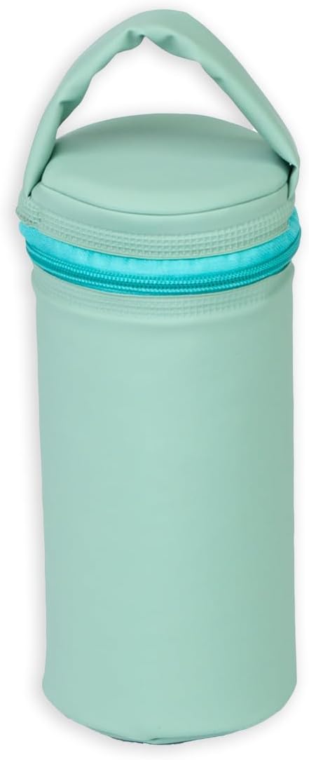 Porta Mamadeira Térmico Impermeável 1 Litro para Bebê Azul 1 Porta Mamadeira Térmico Impermeável 1 Litro para Bebê Azul