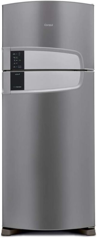 Geladeira Consul Frost Free Duplex 405L Inox CRM51AK 110V