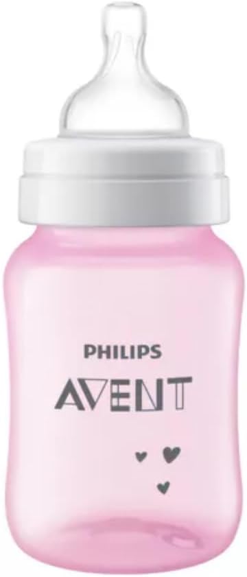 Mamadeira Philips Avent Anti-colic 260ml Rosa Anticolica 3 Mamadeira Philips Avent Anti-colic 260ml Rosa Anticolica - Imagem 3