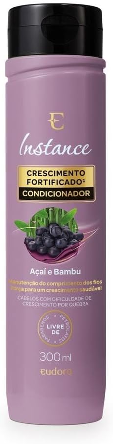 Condicionador Eudora Instance Açaí e Bambu Crescimento 300ml
