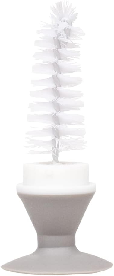 Escova para Mamadeira Buba Silicone Cinza Limpeza Eficiente 5 Escova para Mamadeira Buba Silicone Cinza Limpeza Eficiente - Imagem 5