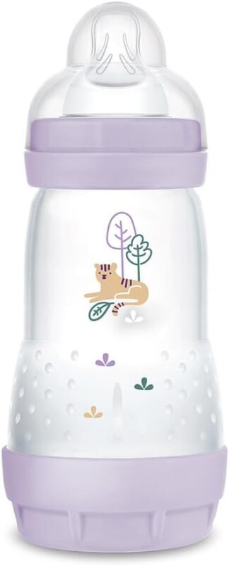 Mamadeira MAM Easy Start 260ml Anticólica Rosa Autoesterilizável