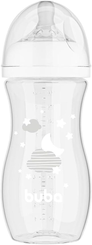 Mamadeira Buba Easy Flow Anticólica 330ml para Bebês