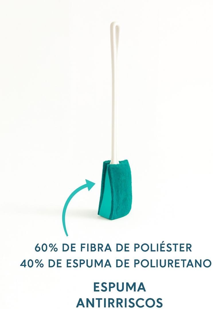 Escova para Limpeza de Garrafas Mamadeiras e Copos Anti Riscos 6 Escova para Limpeza de Garrafas Mamadeiras e Copos Anti Riscos - Imagem 6