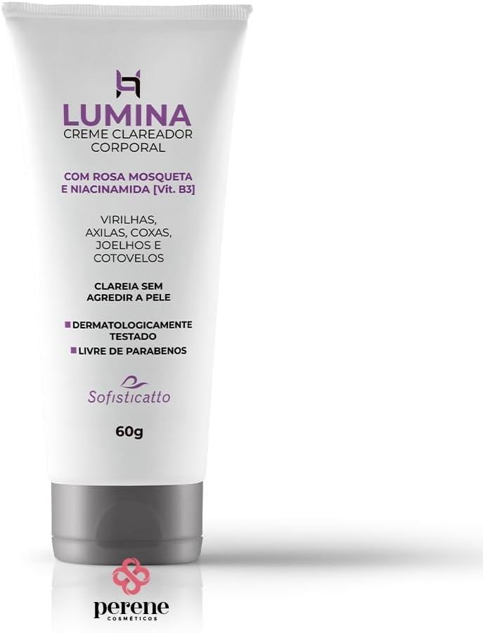 Creme Clareador Lumina Sofisticatto para Virilhas e Axilas 1 Creme Clareador Lumina Sofisticatto para Virilhas e Axilas