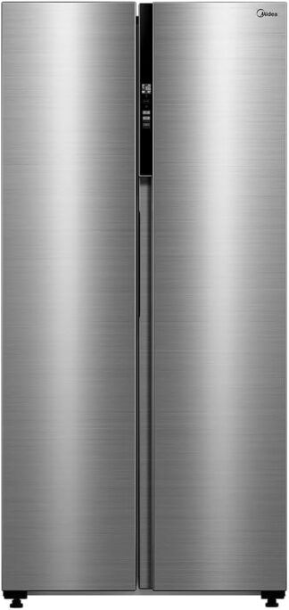 Refrigerador Midea MDRS598FGA042 Side By Side 442L Inox Inverter