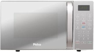Micro-ondas Philco 20L Espelhado Branco 1100W 220V Modelo 96052092