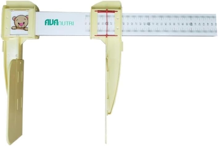 Infantômetro Avanutri Estadiômetro Infantil Portátil Amarelo 3 Infantômetro Avanutri Estadiômetro Infantil Portátil Amarelo - Imagem 3