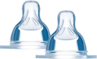 Bico de Mamadeira MAM Fluxo Médio Número 2 - Embalagem Dupla