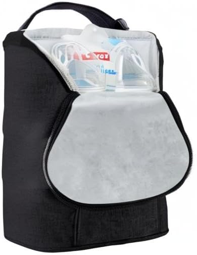 Bolsa Térmica para Mamadeira Skip Hop Double Bottle Bag Preta 6 Bolsa Térmica para Mamadeira Skip Hop Double Bottle Bag Preta - Imagem 6