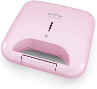 Sanduicheira Britânia BGR05RS Rosa Antiaderente 750W 127V
