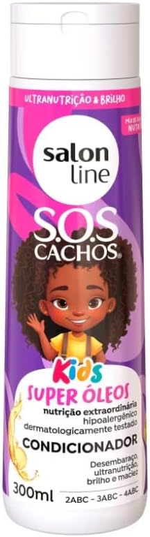 Condicionador Salon Line SOS Cachos Kids Super Óleos 300ml