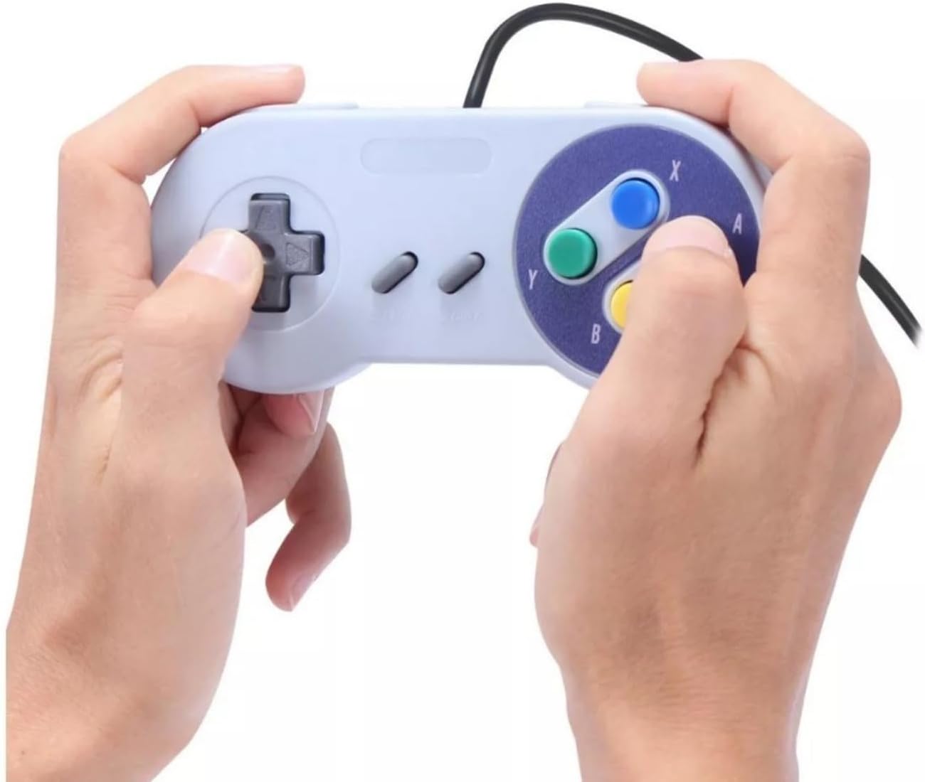 Controle Joystick USB Super Nintendo Retrô para PC e Notebook 3 Controle Joystick USB Super Nintendo Retrô para PC e Notebook - Imagem 3