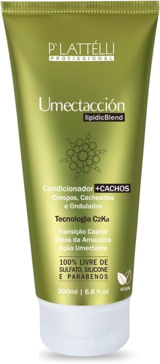Condicionador Plattélli Umectação Profunda para Cachos 200ml
