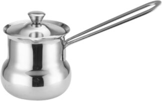 Cafeteira Turca KLKCMS Aço Inox 540ml para Café e Manteiga