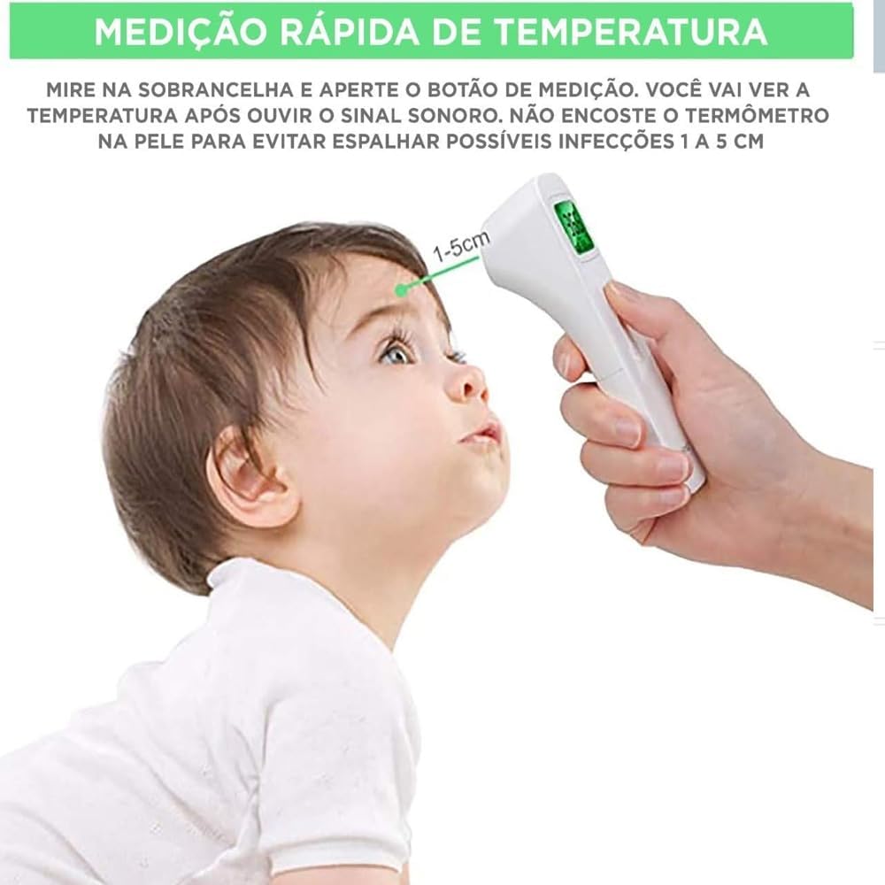 Termômetro Bioland Ouvido e Testa Infravermelho Medição Rápida 5 Termômetro Bioland Ouvido e Testa Infravermelho Medição Rápida - Imagem 5
