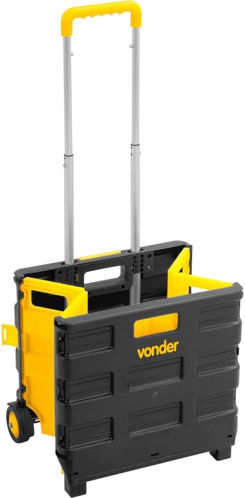 Caixa Plástica Vonder com Rodas para Ferramentas e Acessórios 2 Caixa Plástica Vonder com Rodas para Ferramentas e Acessórios - Imagem 2