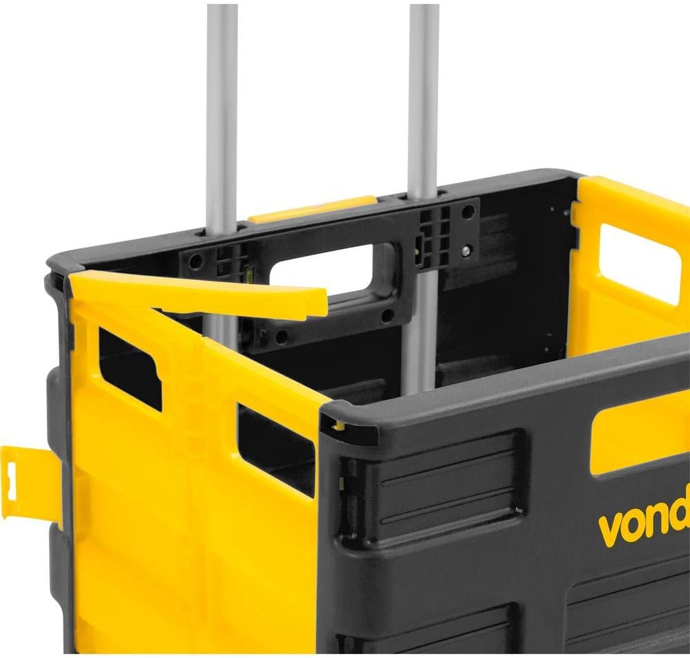 Caixa Plástica Vonder com Rodas para Ferramentas e Acessórios 3 Caixa Plástica Vonder com Rodas para Ferramentas e Acessórios - Imagem 3