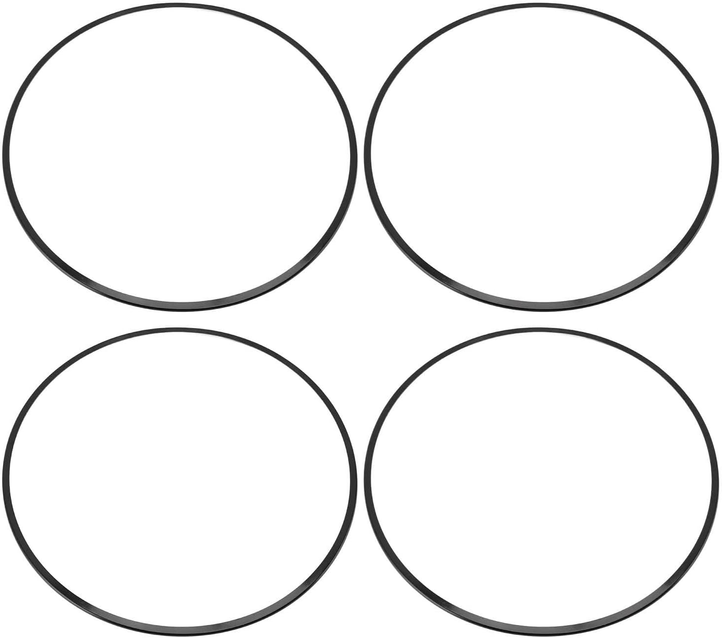 Anel Protetor de Aro Roda Acouto 16 Polegadas Proteção Preta 3 Anel Protetor de Aro Roda Acouto 16 Polegadas Proteção Preta - Imagem 3