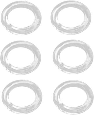 Anel de Cristal PZRT CCRING-50-6 Peças para Lustre 50mm 6 Peças