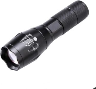 Lanterna LED Generic LCR2022-BK de Alta Potência e Longo Alcance