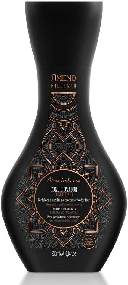 Condicionador Amend Millenar Óleos Indianos Fortalecedor 300ml 1 Condicionador Amend Millenar Óleos Indianos Fortalecedor 300ml