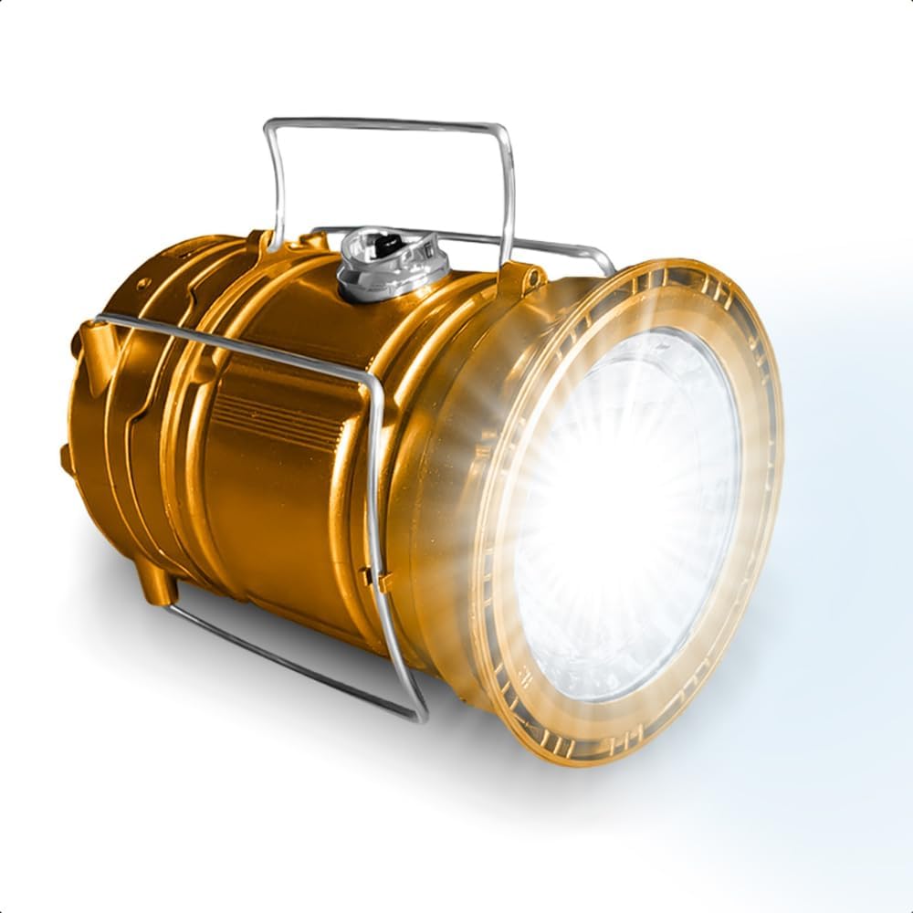 Lampião Retrô Camping Lanterna LED Recarregável Solar Portátil 7 Lampião Retrô Camping Lanterna LED Recarregável Solar Portátil - Imagem 7