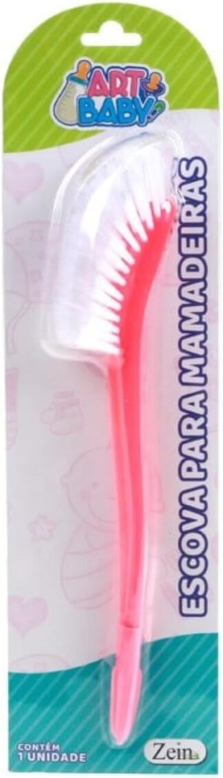 Escova para Mamadeira 28 cm com Cerdas Macias para Limpeza