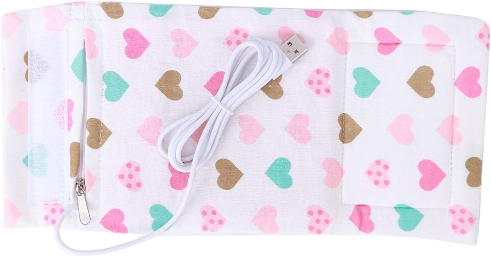 Aquecedor de Mamadeira Aqxreight Portátil USB Coração Infantil 6 Aquecedor de Mamadeira Aqxreight Portátil USB Coração Infantil - Imagem 6