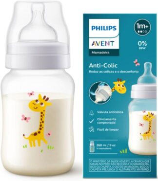 Mamadeira Philips Avent Anti-Colic Decorada 260ml Anticólica