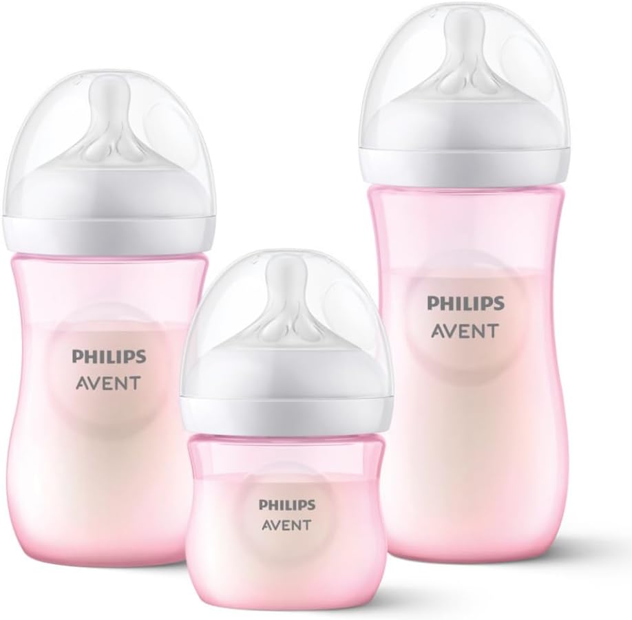 Kit Mamadeiras Philips Avent Pétala Natural Response Rosa SCD838 6 Kit Mamadeiras Philips Avent Pétala Natural Response Rosa SCD838 - Imagem 6