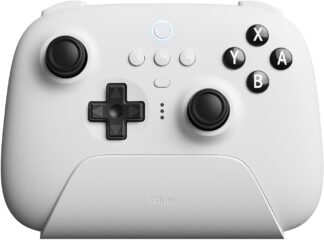 Controle Bluetooth 8BitDo Ultimate Branco para Videogames