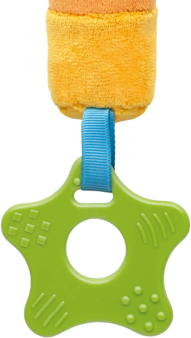 Buzininha com Mordedor Buba Leão Zoo para Bebês Estimulante 4 Buzininha com Mordedor Buba Leão Zoo para Bebês Estimulante - Imagem 4