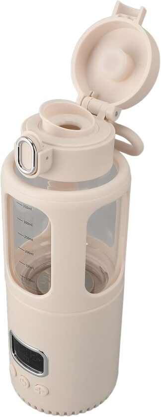 Aquecedor de Garrafas Jopwkuin Portátil Sem Fio 350ml USB