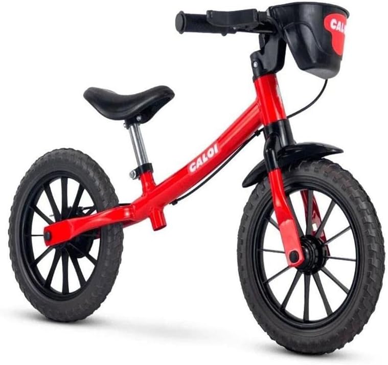 Bicicleta Infantil Nathor Balance Bike Vermelha Aço Carbono 2 Bicicleta Infantil Nathor Balance Bike Vermelha Aço Carbono - Imagem 2