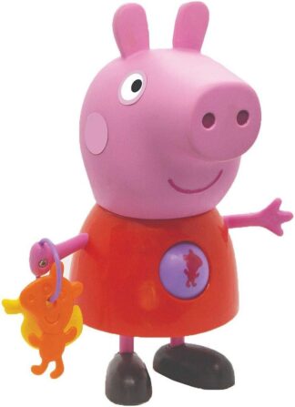 Boneco Peppa Pig com Atividades Elka 1097 Brinquedo Infantil