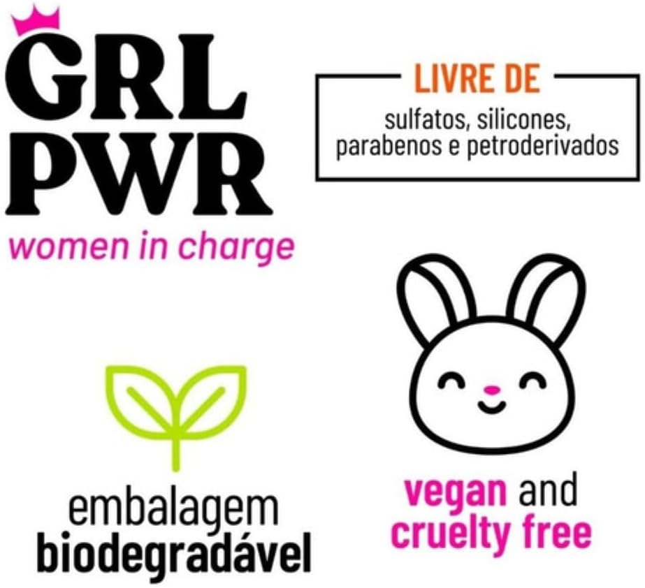 Condicionador Nutritivo Curly Care 300ml para Cabelos Ressecados 2 Condicionador Nutritivo Curly Care 300ml para Cabelos Ressecados - Imagem 2