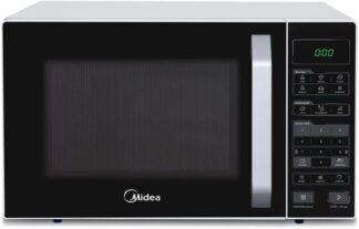 Micro-ondas Midea MXSA27P1 27L Branco e Preto LED 127V