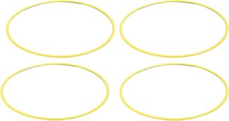 Protetor de Roda Acouto Acoutoq1wy9iuesh Aro 19 Amarelo 4 Peças