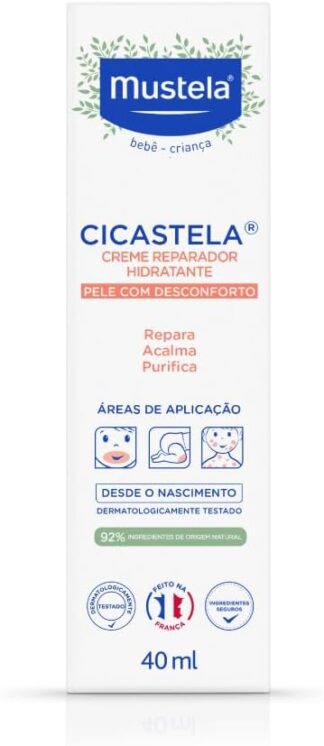 Creme Reparador Mustela Cicastela 40ml Hidratante Multiuso