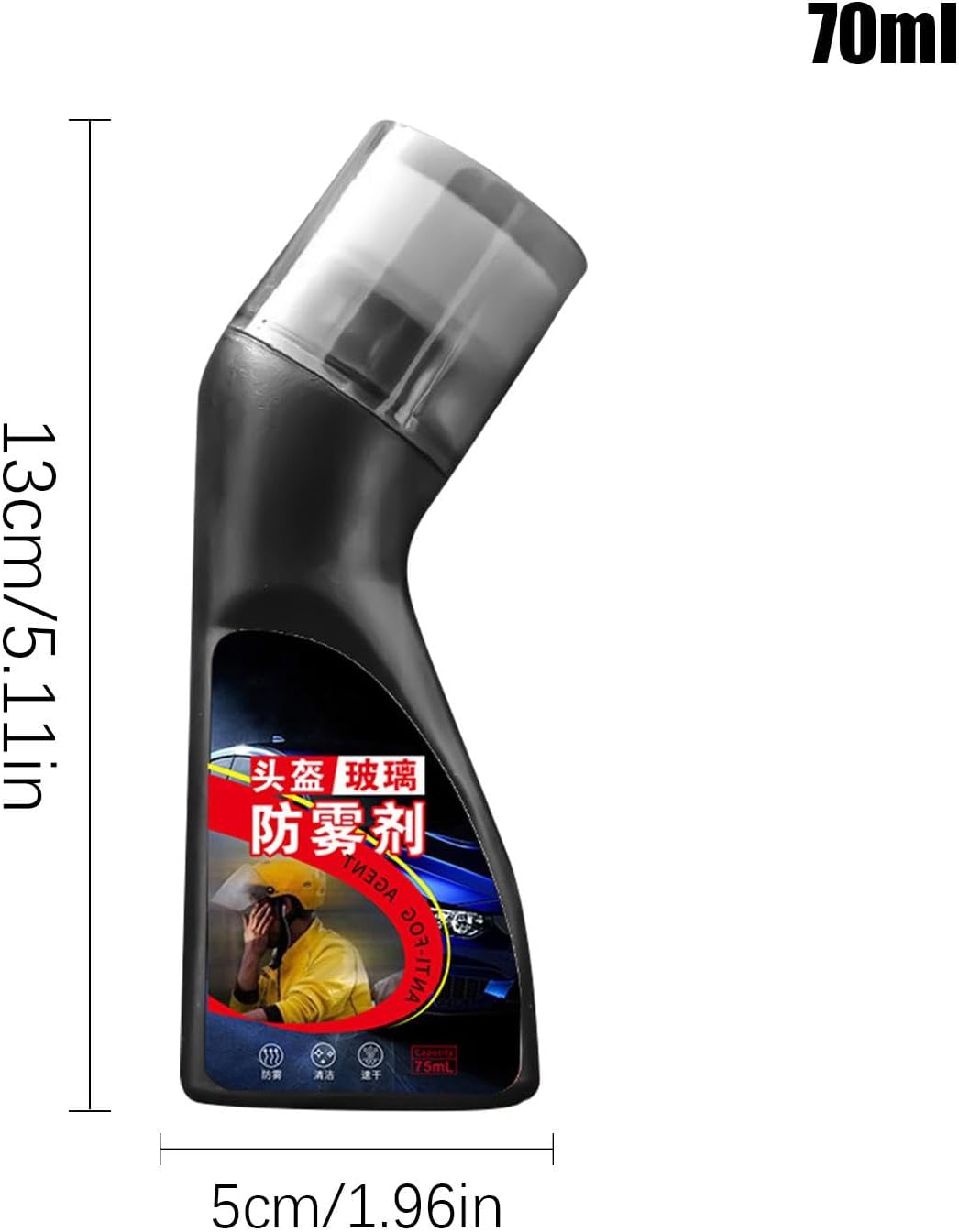 Agente Antiembaçante FASSME 70ml Spray para Vidros e Espelhos 6 Agente Antiembaçante FASSME 70ml Spray para Vidros e Espelhos - Imagem 6