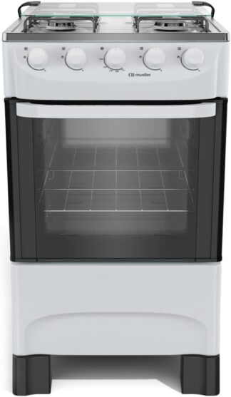 Fogão 4 Bocas Mueller Moderatto MFI4BA com Forno Visor Panorâmico