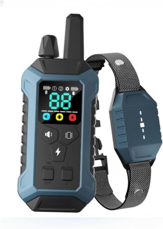 Coleira de Treinamento HollyWave PC30B Sem Fio para Adestramento