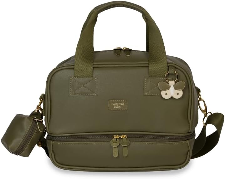 Frasqueira Térmica Masterbag Vicky Borboleta Oliva para Bebê 2 Frasqueira Térmica Masterbag Vicky Borboleta Oliva para Bebê - Imagem 2