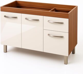 Balcão Pia 1,20m Móveis Fiorello FIO50036 Armário Cozinha