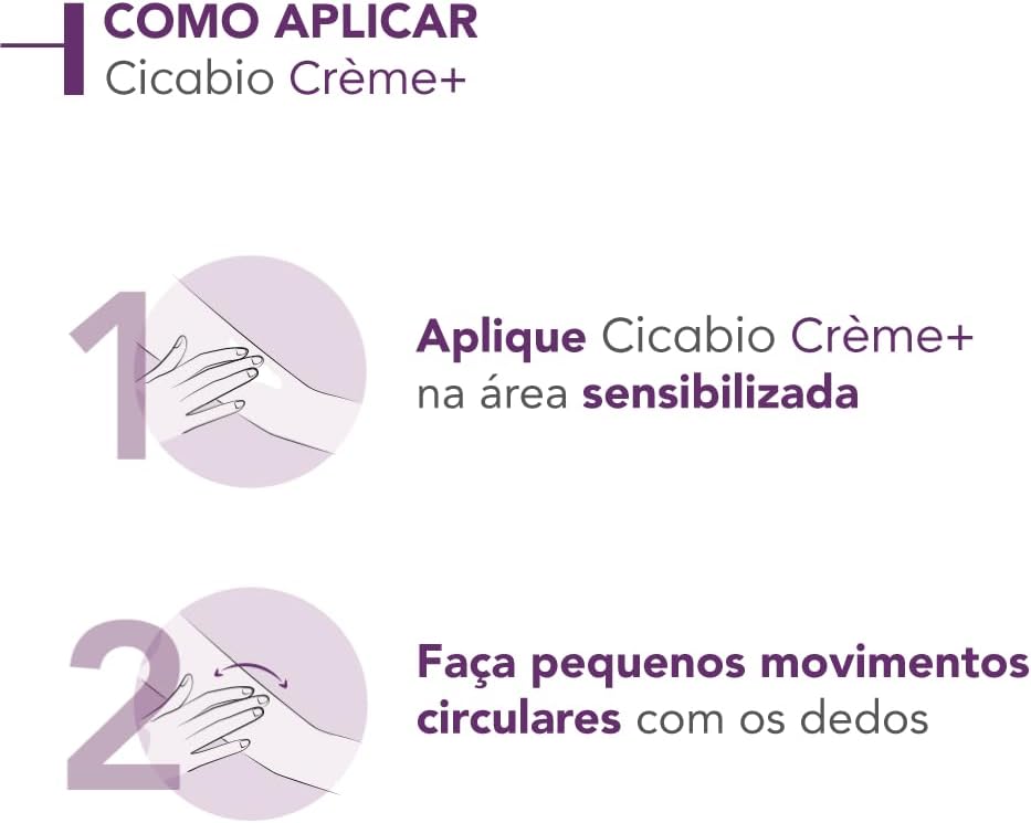 Creme Reparador Cicabio Crème+ Bioderma 20ml Calmante Facial 6 Creme Reparador Cicabio Crème+ Bioderma 20ml Calmante Facial - Imagem 6