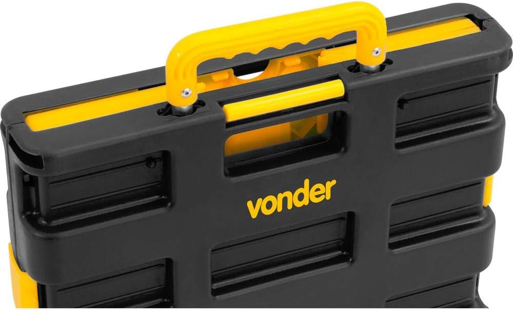 Caixa Plástica Vonder com Rodas para Ferramentas e Acessórios 6 Caixa Plástica Vonder com Rodas para Ferramentas e Acessórios - Imagem 6